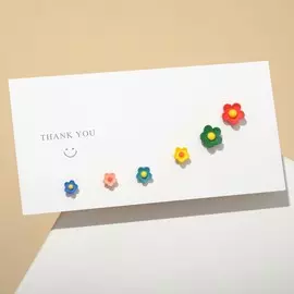 Пусеты набор 3 пары