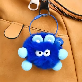 Брелок для ключей на тросе с бубенчиком