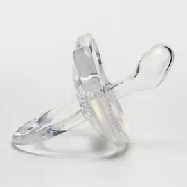 Соска - пустышка цельносиликоновая ортодонтическая крошка я