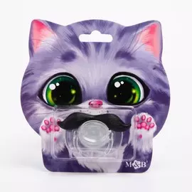 Соска - пустышка силиконовая ортодонтическая m&b