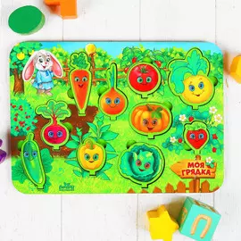 Рамка - вкладыш развивающая 3д