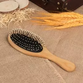 Расческа массажная, 6,5 22,5 см, цвет