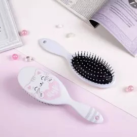 Расческа массажная, 722 см, белая