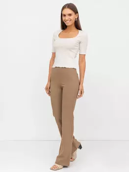 Брюки женские бежевые