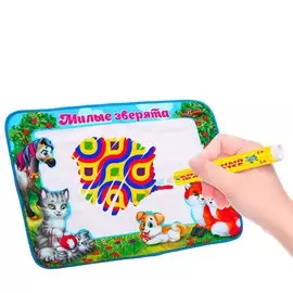 Раскраска-коврик