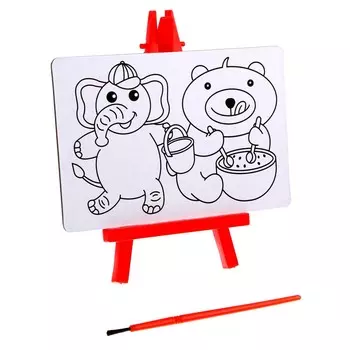 Раскраска на подставке