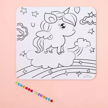 Раскраска с подставкой