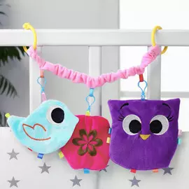 Растяжка - погремушка крошка я