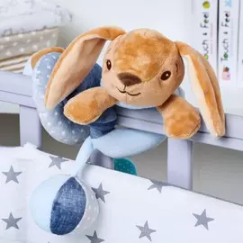 Растяжка - спираль мягкая с погремушкой