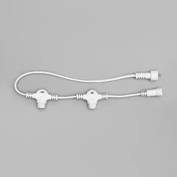 Разветвитель для сосулек 1:3, белая нить, 50 см