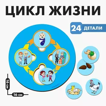 Развивающая игра из дерева