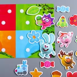 Игра развивающая на липучках