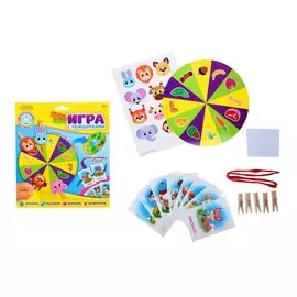 Развивающая игра с прищепками