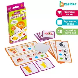 Развивающая игра с зеркальной основой