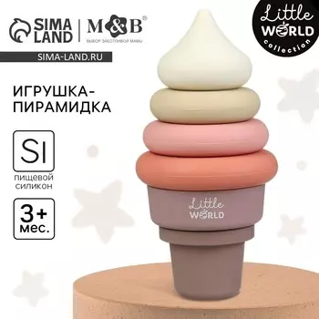 Развивающая игрушка - пирамидка m&b