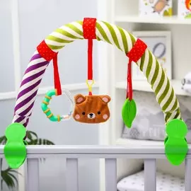 Дуга игровая мягкая на кроватку, коляску