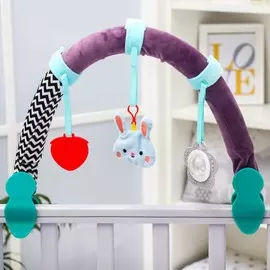 Развивающая, мягкая, игровая дуга на коляску/кроватку