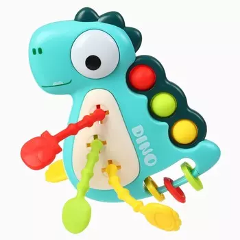 Развивающая сенсорная игрушка - погремушка крошка я