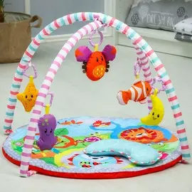 Развивающий коврик с дугами