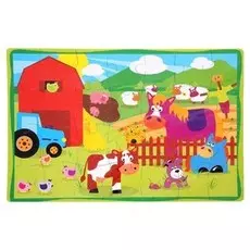 Развивающий коврик-пазл