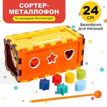 Развивающий сортер с металлофоном
