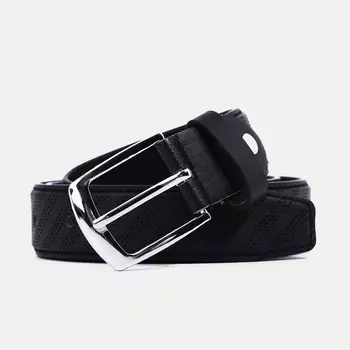 Ремень детский, ширина 2,5 см, винт, пряжка металл, цвет черный