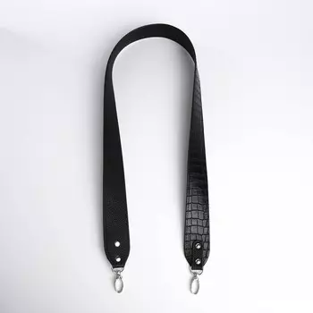 Ремень для сумки textura, цвет черный