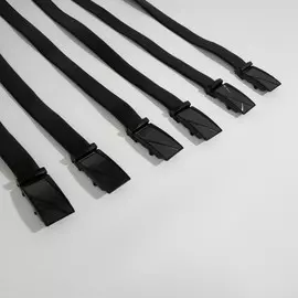 Ремень мужской, ширина 3,5 см, пряжка автомат микс, цвет чёрный