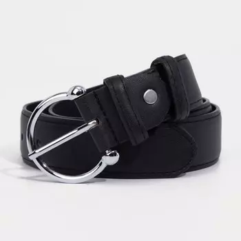 Ремень, ширина 3,5 см, винт, цвет черный