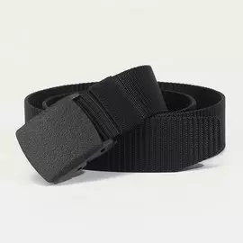 Ремень, ширина 3,8 см, пряжка пластик, цвет чёрный