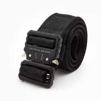 Ремень тактический, 125 см, ширина 3.7 см, черный