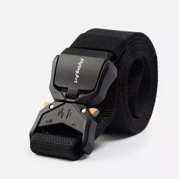 Ремень тактический, 125 см, черный