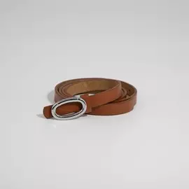 Ремень женский, ширина 1,4 см, гвоздик, цвет рыжий