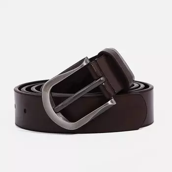 Ремень женский, ширина 2,7 см, винт, пряжка металл, цвет коричневый