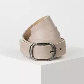 Ремень женский, ширина - 2,8 см, пряжка металл, цвет светло-коричневый