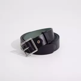 Ремень женский, ширина 3,5 см, винт, пряжка металл, цвет синий