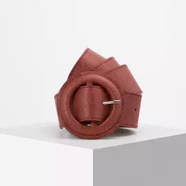 Ремень женский, ширина 4,2 см, цвет бордовый