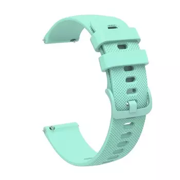 Ремешок для смарт-часов, 20 мм, силикон, бирюзовый