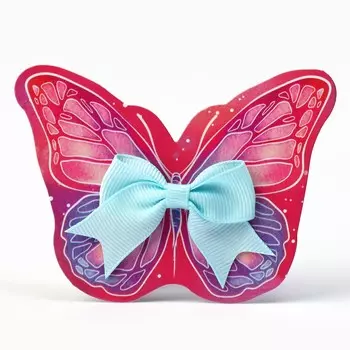 Резинка бант для волос , на подложке