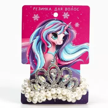 Резинка для волос новогодняя