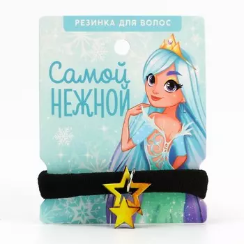 Резинка для волос новогодняя