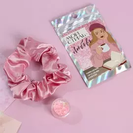 Резинка для волос и глитер для лица и тела