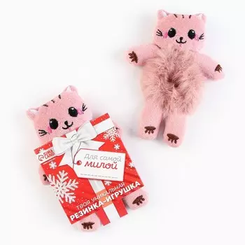 Резинка для волос новогодняя