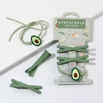 Резинка и заколки для волос