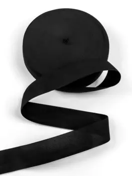 Резинка вязаная, 50 мм, 40±2 м, черная