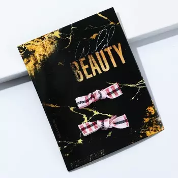 Резинки бант для волос will beauty, 2 шт.