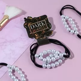 Резинки для волос с бусинками