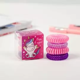 Резинки пружинки для волос