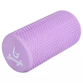 Ролик массажный sangh, 30х15 см, цвет фиолетовый