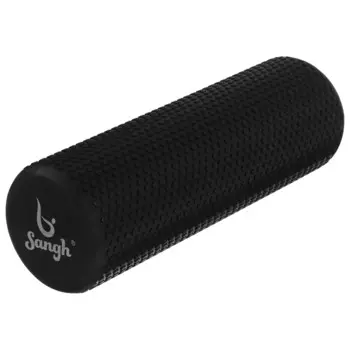 Ролик массажный sangh, 4515 см, черный